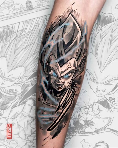Vegeta Tattoo Vegeta Dragonballtattoo Tatuagens De Anime Tatuagem