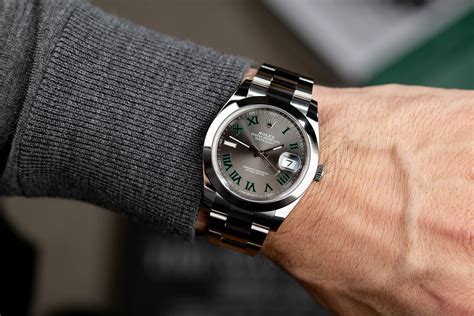 Compare precios y compre con confianza ✓ amplia oferta online ✓. Rolex Datejust 41 Watches | ref 126300 | Wimbledon Dial '5 ...
