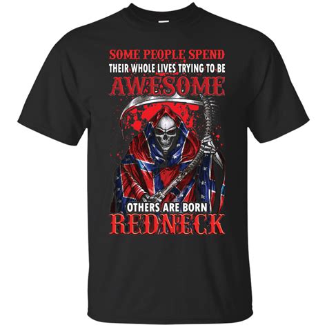 Redneck Shirts Awesome Are Born Redneck Teesmiley