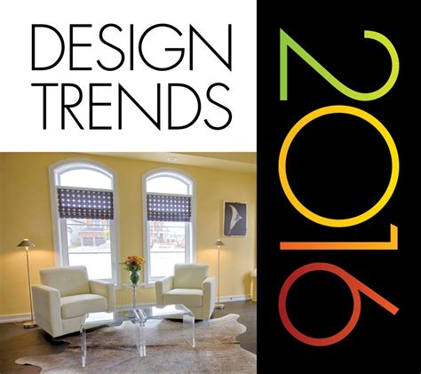 Six Home Décor Trends For 2016 Geranium Blog