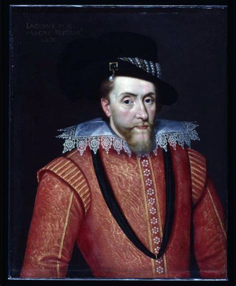 Portrait Of King James I Of England And Vi Of Scotland 1566 1625
