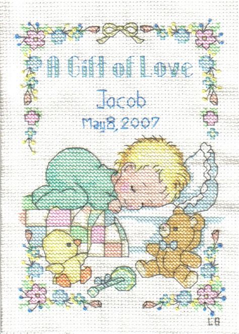 Baby Cross Stitch By Mederu69 On Deviantart Baby Cross Stitch