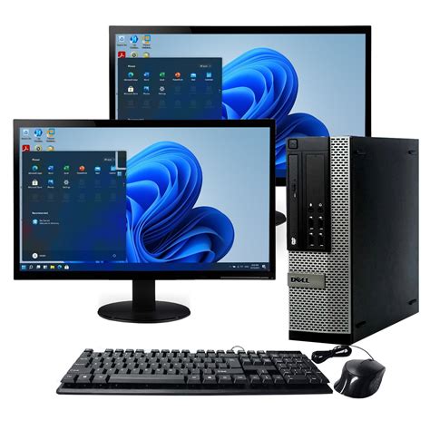 Dell Optiplex Desktop Computer With Windows 11 Pro Intel Core I5
