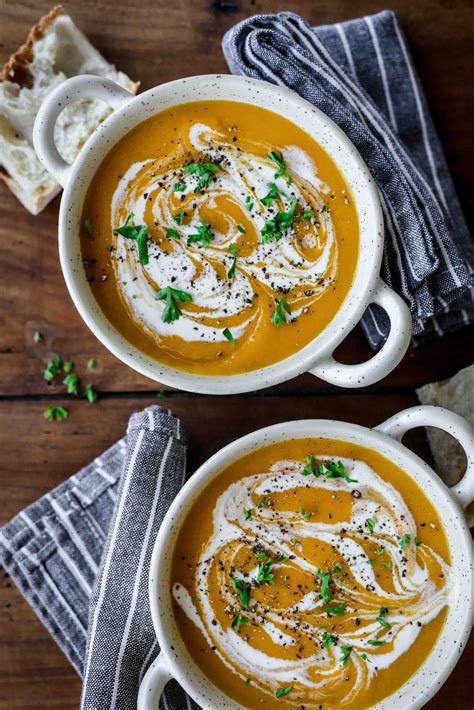 Classic French Carrot Soup Potage Crécy French Dinner Parties Dinner