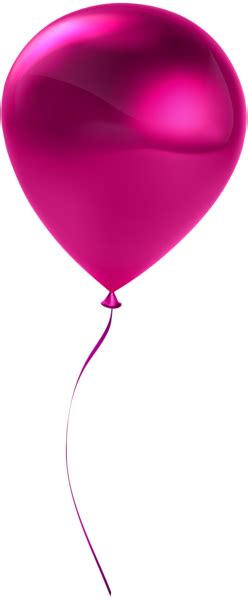 Single Pink Balloon Transparent Clip Art In 2021 Pink Balloons