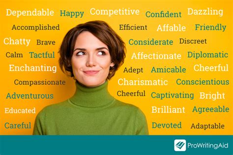 List Of Positive Adjectives To Use In Your Descriptions