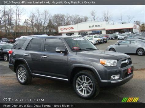 We did not find results for: Magnetic Gray Metallic - 2010 Toyota 4Runner Limited 4x4 ...