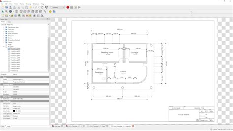 FreeCAD_floorplan_ch08_opt • Blender 3D Architect