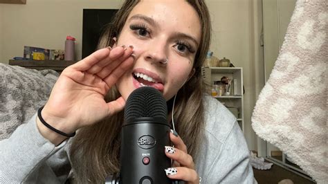 Asmr Inaudible Whisper Tongue Clicking And Telling You To Relax Youtube