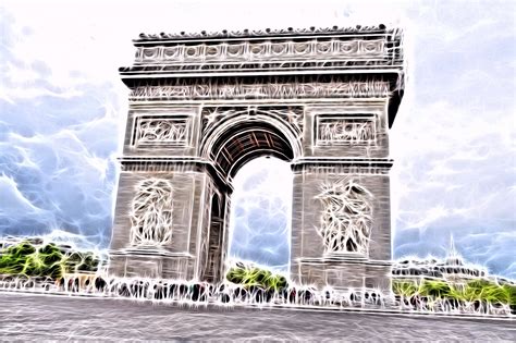 Arc De Triomphe Free Stock Photo Public Domain Pictures