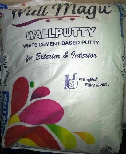 White Polymer Based Wall Putty 40 Kg At Rs 520bag In Jabalpur Id
