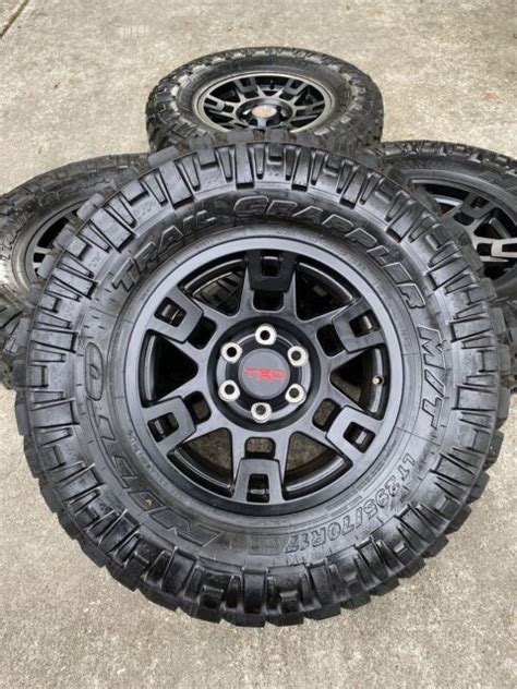 17 Toyota Tacoma 2019 Trd Wheels Rims Tires Oem Gray 4runner 2020