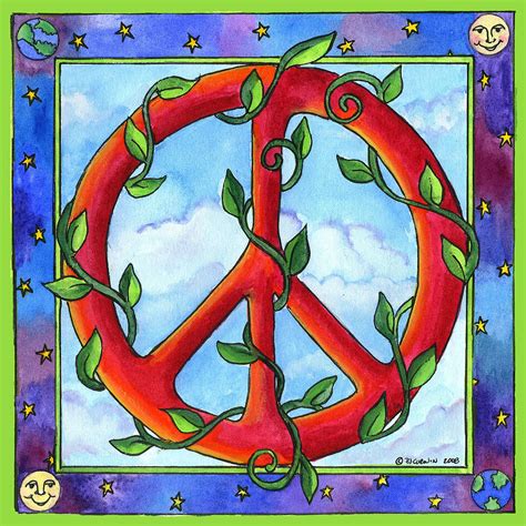 Peace Painting By Pamela Corwin Pixels