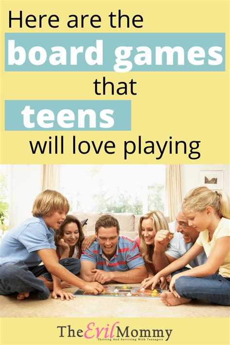 Board Games For Teens That They Will Love Playing With You Raising