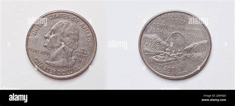 Set Of Coin 25 Cents Or Quarter Dollar2003 Usa Denver State Of