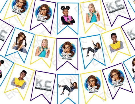 Digital Kc Undercover Banner Birthday Party Decoration Jpeg 8 Pieces
