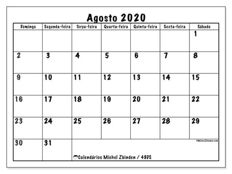 Feriados e datas comemorativas de agosto de 2020. Definição oficial de candidatos para câmara e também para ...
