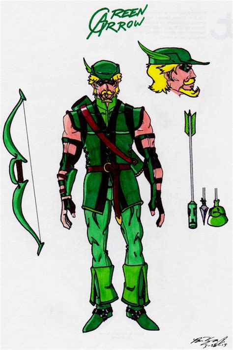 Green Arrow Redesign By Alexdino On Deviantart