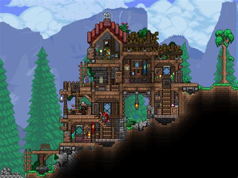 Explore The Enchanting Forest Base In Terraria
