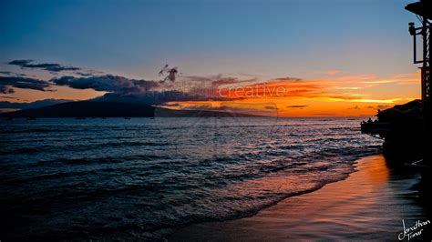 Sunset At Lahaina In The Limelight