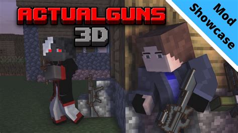 🔫 Actual Guns 3d V132 Minecraft Mod Showcase Minecraft Bedrock