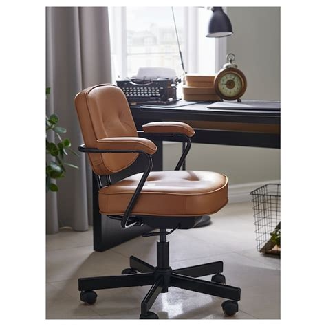 Looking for office chairs for your workspace? ALEFJÄLL Office chair - Grann golden-brown - IKEA