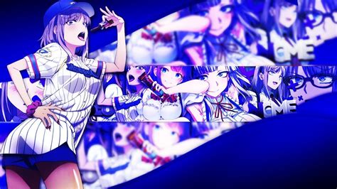 Speed Art Banner Template Style Anime Youtube