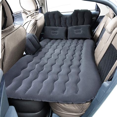 Inflatable Travel Car Camping Mattress Bed Back Seat Sleep Rest 2