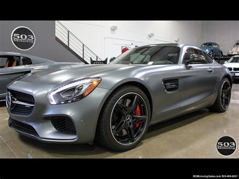2016 Mercedes Benz Amg Gt S Stunning Satin Grey W Tons Of Carbon