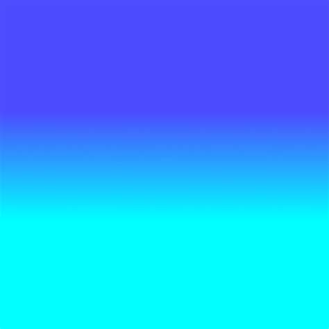 Neon Blue And Bright Neon Aqua Ombré Shade Color Fade Photographic