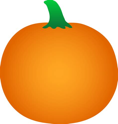 Orange Pumpkin Clipart