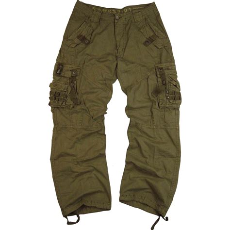 Mens Army Cargo Pants Army Military