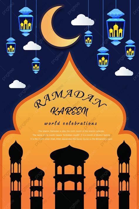 Contoh Poster Ramadhan Ramadhan Vector Art Icons And Graphics For