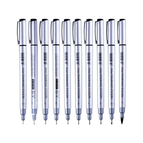 Alston Superior Needle Drawing Pen Set 10