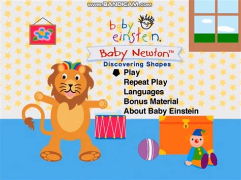 Baby Newton Dvd Menu The True Baby Einstein Wiki Fandom