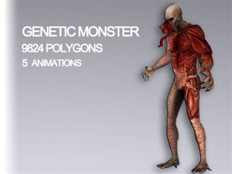 genetic monster 3d 生物 unity asset store