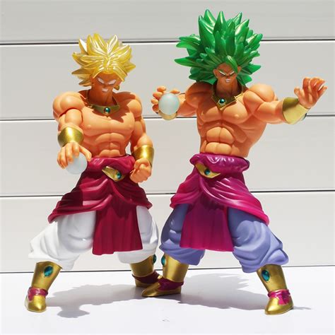 Dragon ball saiyan broly figurine. 26cm 2 styles Dragon Ball Z Super Saiyan PVC Action Figure ...