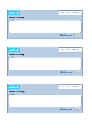 Exit Pass Social Networking Status Template Teaching Resources