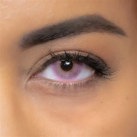 Pink Contact Lenses Natural Soft Pink