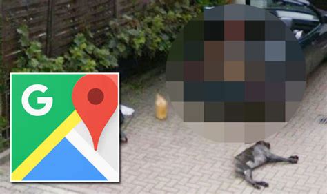 Google Maps Street View Captures A Naked Man Caught In This Bizarre