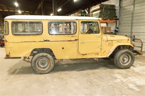 All assets in this sale are sold as is without warranty and cooling off period. 1982 Toyota HJ47 Land Cruiser Troop carrier Diesel Troopy RHD FJ40 FJ45 HJ47