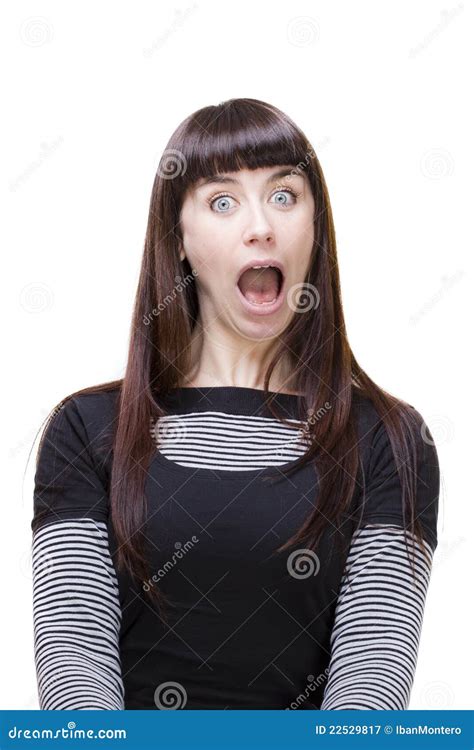 Woman Expressions Stock Image Image Of Isolated Emotion 22529817