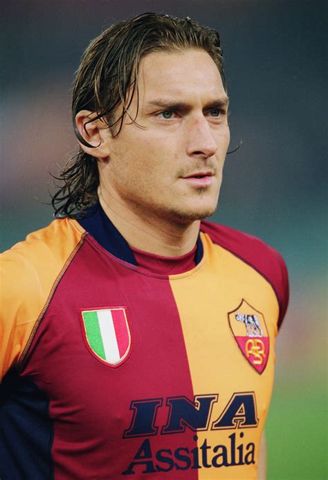 Francesco Totti S Title Winning Long Locks Are The Greatest Hairstyle In Roma History Chiesa