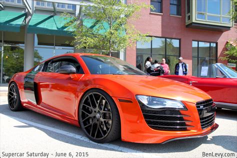 Audi R8 In Burnt Orange