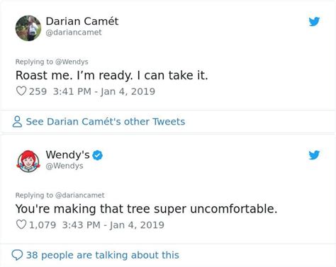 35 times people and companies regretted asking wendy s to roast them new tweets funny