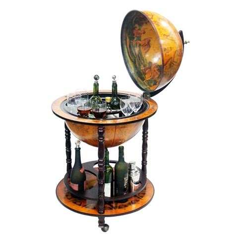 See Reviews 16th Century Italian Style 20 Inch Globe Bar