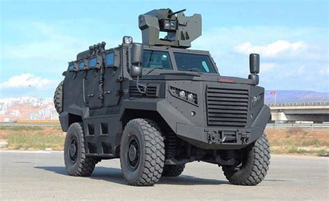 Turkish Katmerciler Hızır 4x4 Wheeled Mine Resistant Armored Combat
