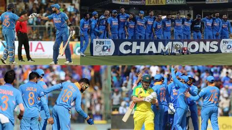 India vs Australia 3rd ODI: India Clinch 3-Match Series 2-1 - YouTube