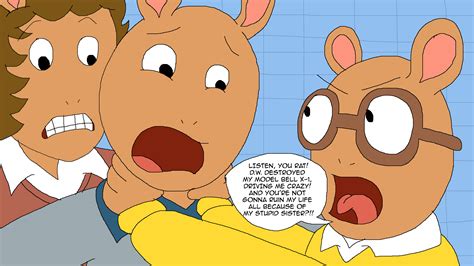 Arthur Read Furiously Snaps At His Father By Hirohamadarockz On Deviantart