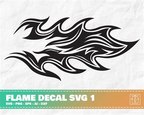 Flame Decal Png